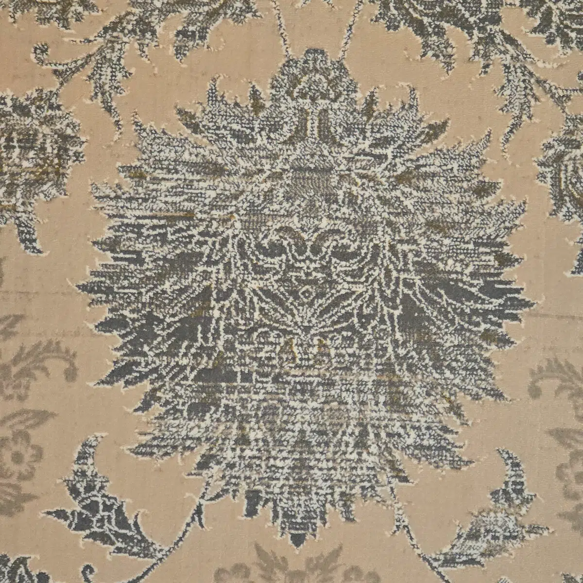 Imperial Carpet Close Up Intricate Floral Ornamental Detailing