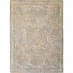 The Tsar Carpet is a premium Persian-style rug featuring intricate floral motifs, regal elegance, and a vintage distressed look, ideal for luxury interiors.