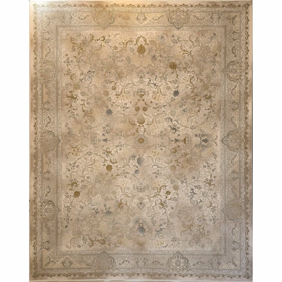 Noor Carpet – Classic Persian Elegance in Warm Beige Tones