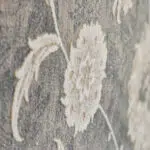Close-up of the Royal Bloom Carpet’s floral motif, showcasing its high-density 1200 reeds weaving and soft textured pile.
