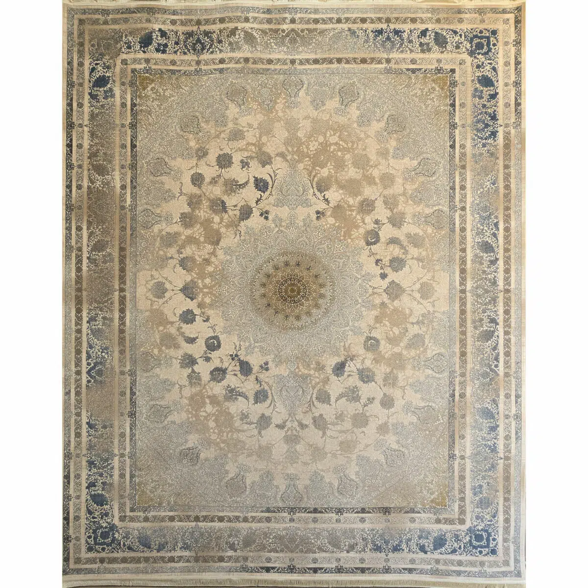 Sultan Qaboos Rug – Timeless Medallion Carpet for Luxury Interiors