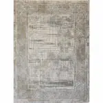 Andalus Modern Rug featuring an elegant geometric design in neutral tones, ideal for contemporary and luxury interiors.