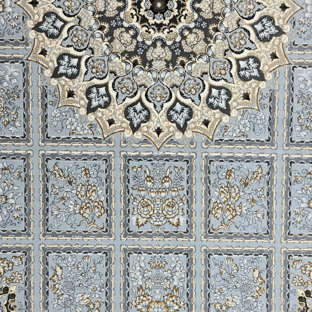 Geometric Floral Pattern of Muscat Carpet