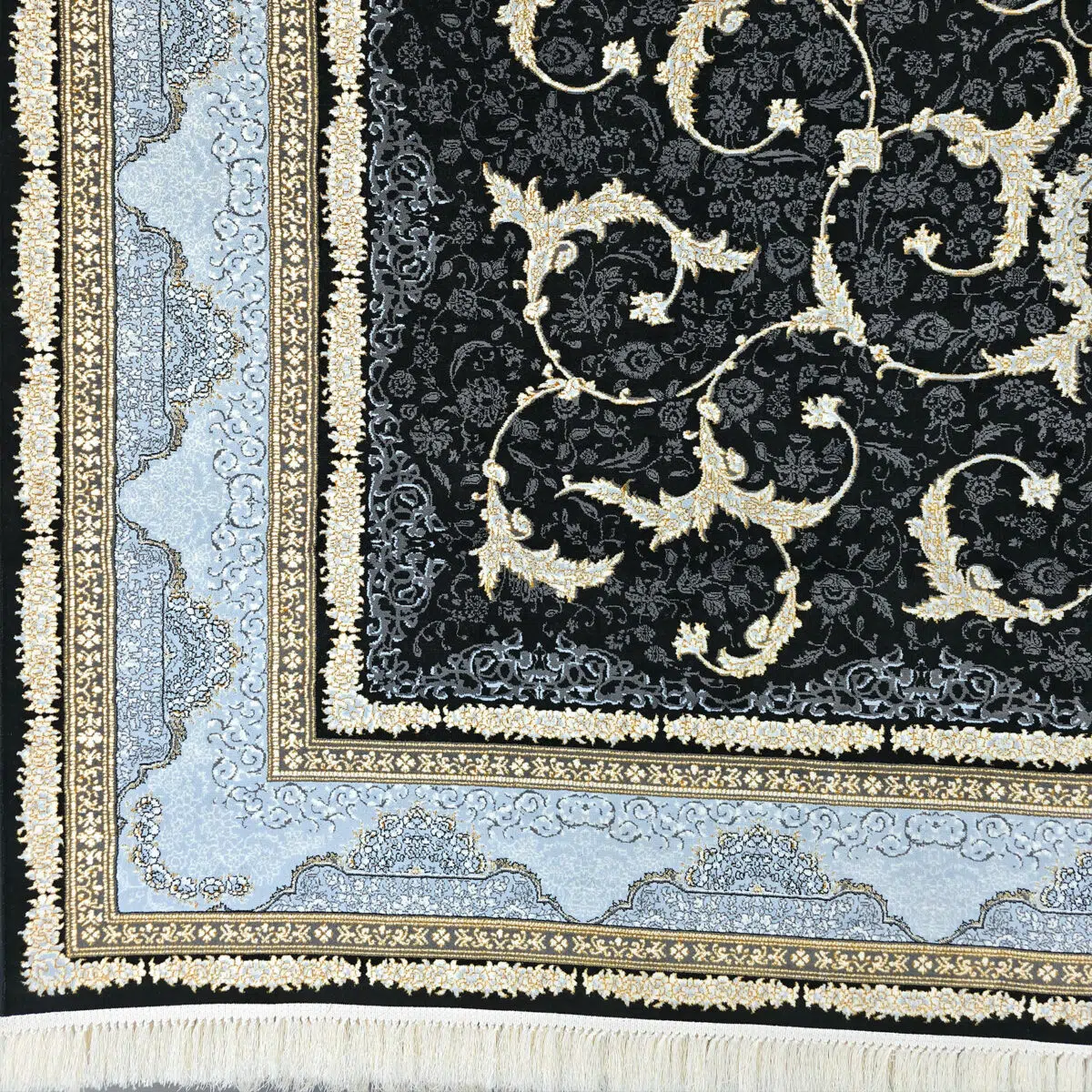Jeddah Majesty Carpet Classic Arabic Border Design