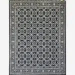 Full view of the Kuwait Royal Carpet, a 700 reeds luxury rug perfect for majlis, palaces, and high-end homes.