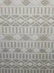 Middle section of Radiant rug showcasing repeated diamond and line patterns