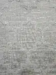 Zoomed view of Twilight Rug highlighting raised lattice geometry and linear texture