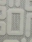 Zoomed-in texture of Vega Rug with contrast between cut pile and loop base