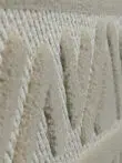 Angled view showing Eclipse rug’s pile depth and contours