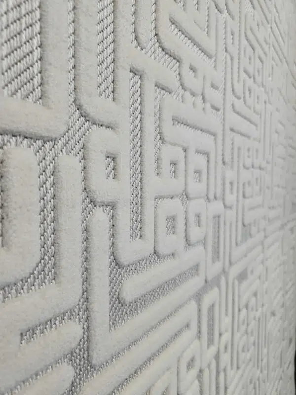 Macro shot of Vega Rug showing tufted surface detail