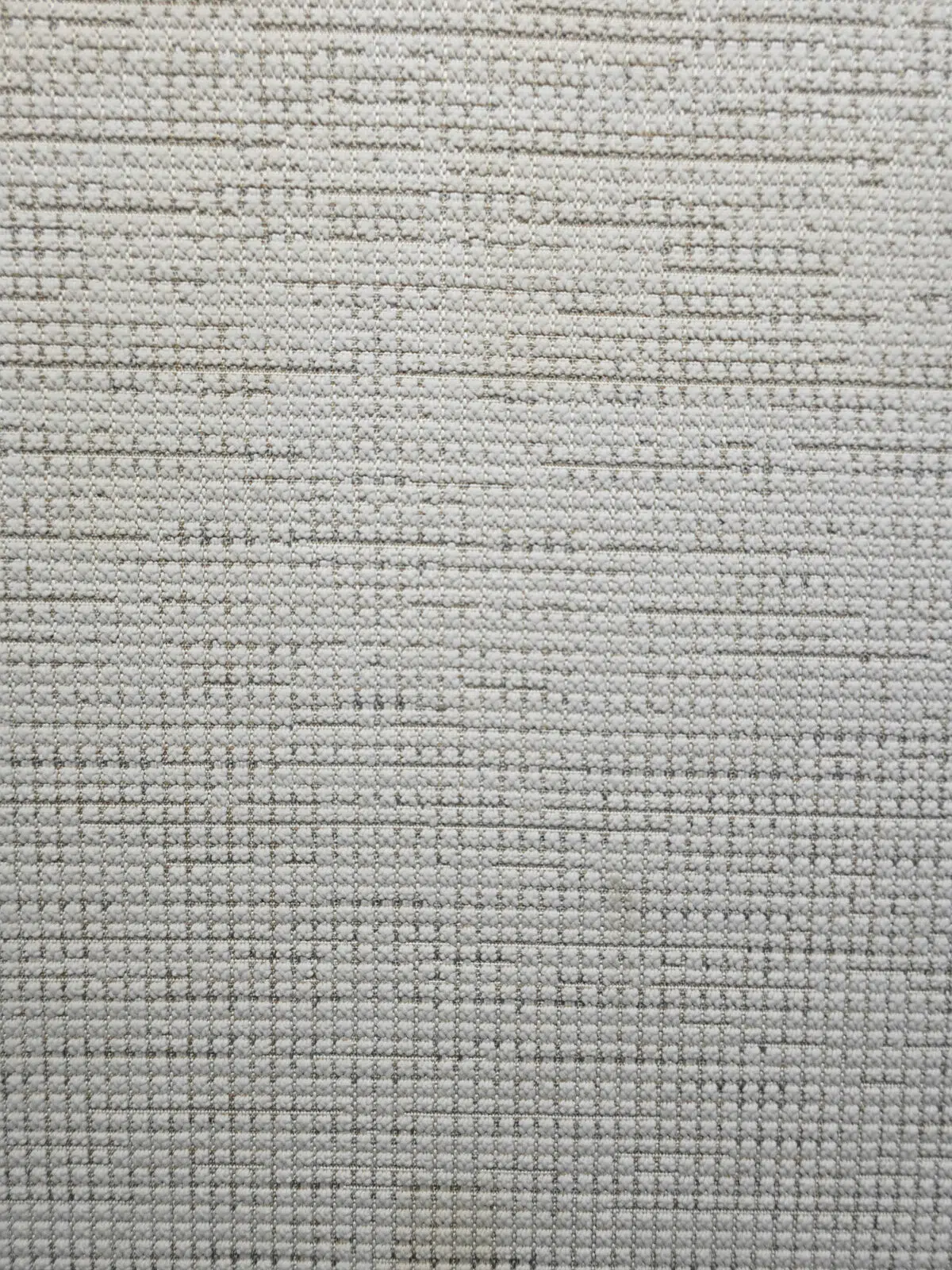Close-up of Juno rug center showing subtle horizontal lines