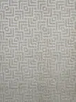 Close-up view of Oberon rug’s woven geometric texture