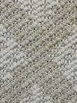 Close-up of the rug’s fiber structure and color blend