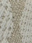 Highly magnified texture of Nocturne rug fibers