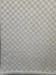Side angle image showing continuous pattern and high-quality stitch on Helios rug