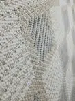 Close view of Crater rug showing depth and pile formation
